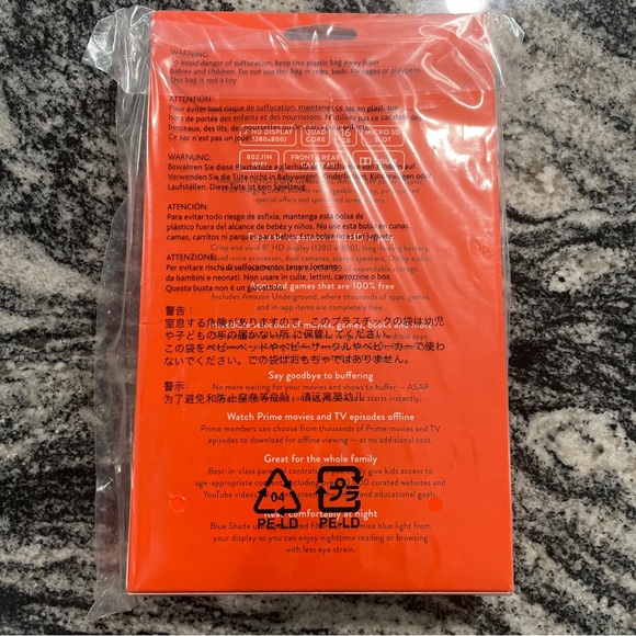 Amazon Kindle Fire HD 8 (6th Generation), Wi-Fi, 8in - Black - BRAND NEW SEALED - Picture 2 of 7